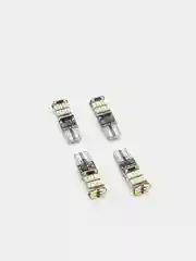 Белый лампа габаритов, светодиодная, с обманкой, 5 цветов, T10, W5W, 26 SMD, 12V