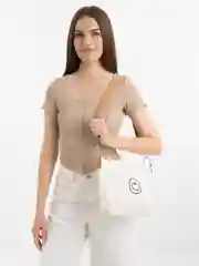 Молочный сумка шоппер, разный дизайн и цвет
