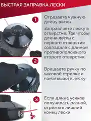 Катушка для триммера 19 М10х1.25мм, Чеглок
