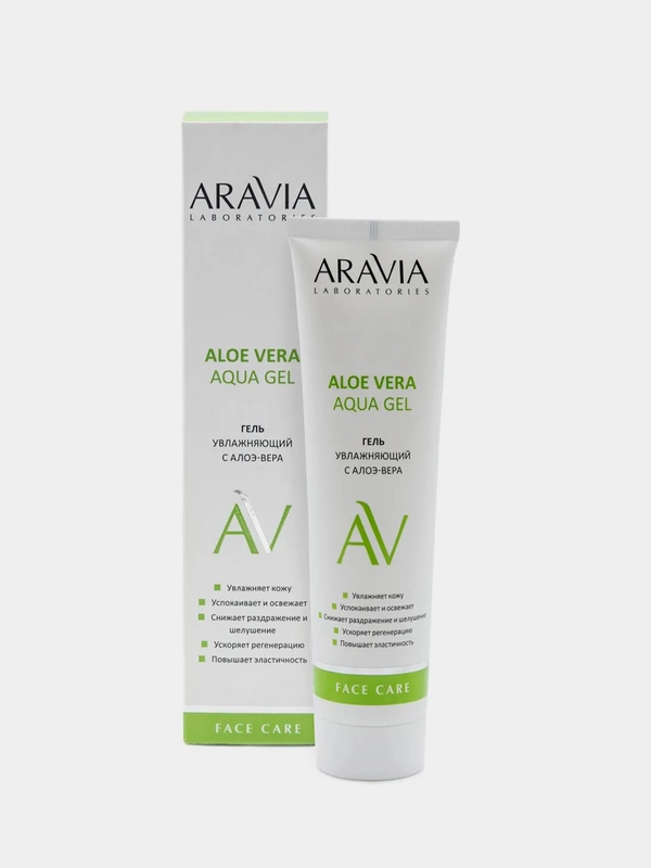 Увлажняющий гель ARAVIA Aloe Vera Aqua Gel, с алоэ-вера, 100 мл