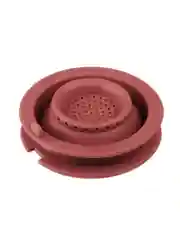 Ситечко для кружки с крышкой, силиконовый, 9,4х5 см
