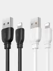 Зарядный кабель Lightning-USB для Apple, зарядное устройство, быстрая зарядка, 1м, 2,4А