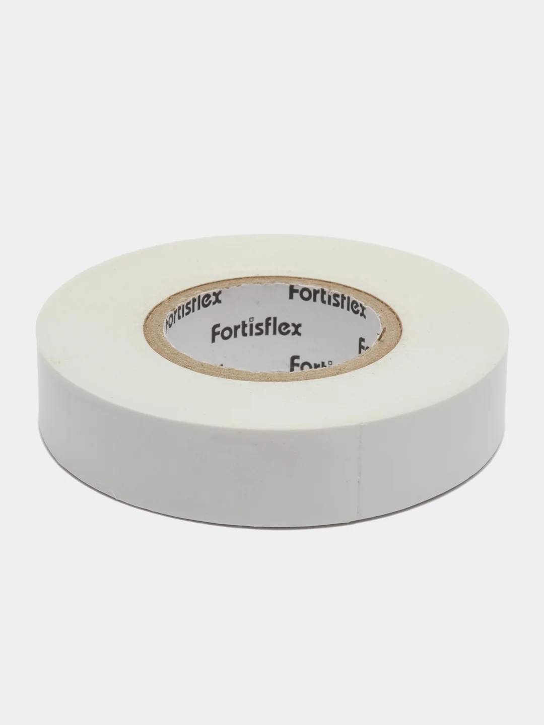 Белый изолента ПВХ Fortisflex, 20м, профессиональная