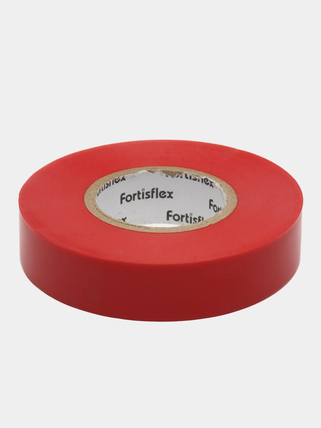 Красный изолента ПВХ Fortisflex, 20м, профессиональная