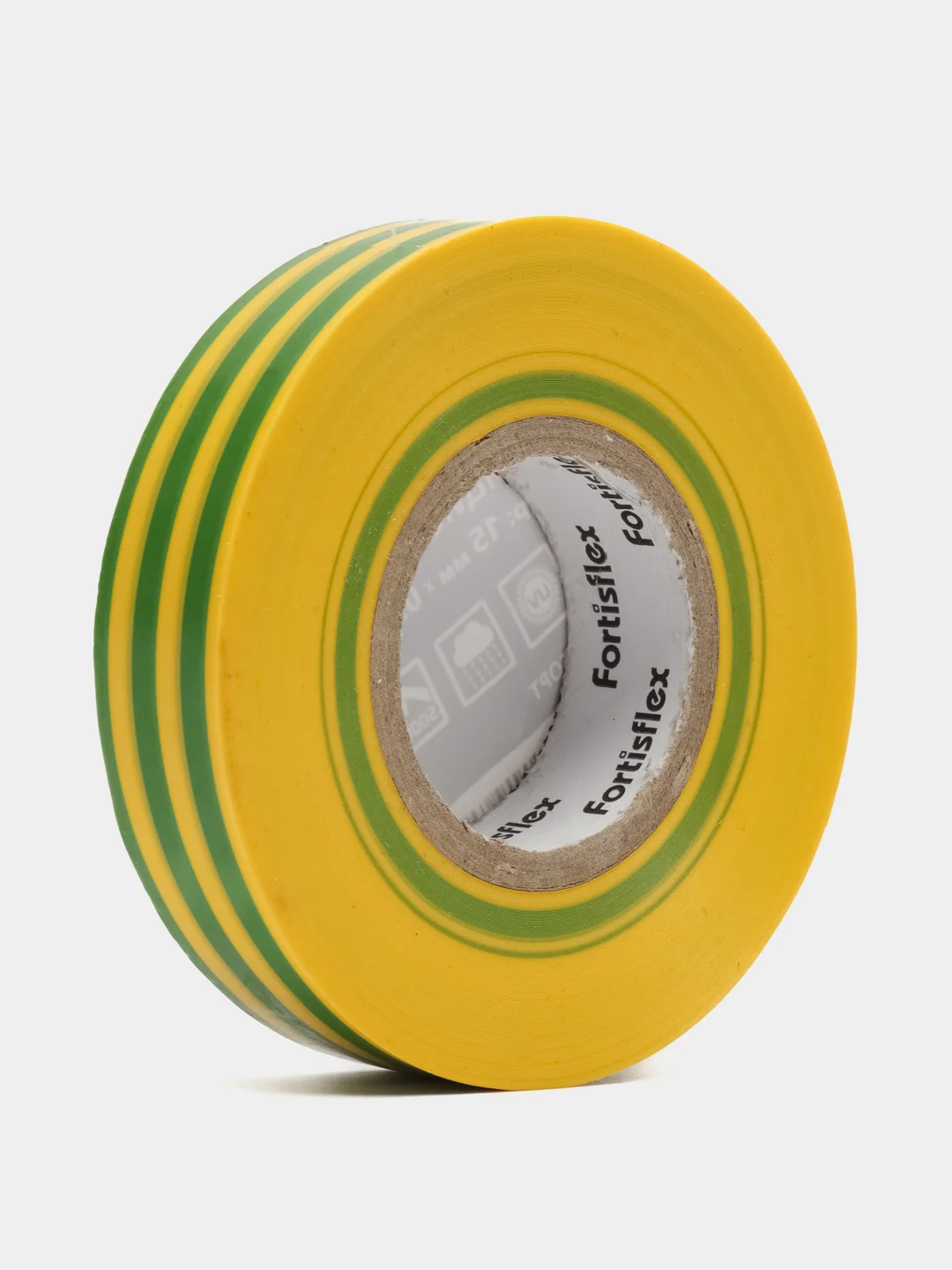 Разноцветный изолента ПВХ Fortisflex, 20м, профессиональная