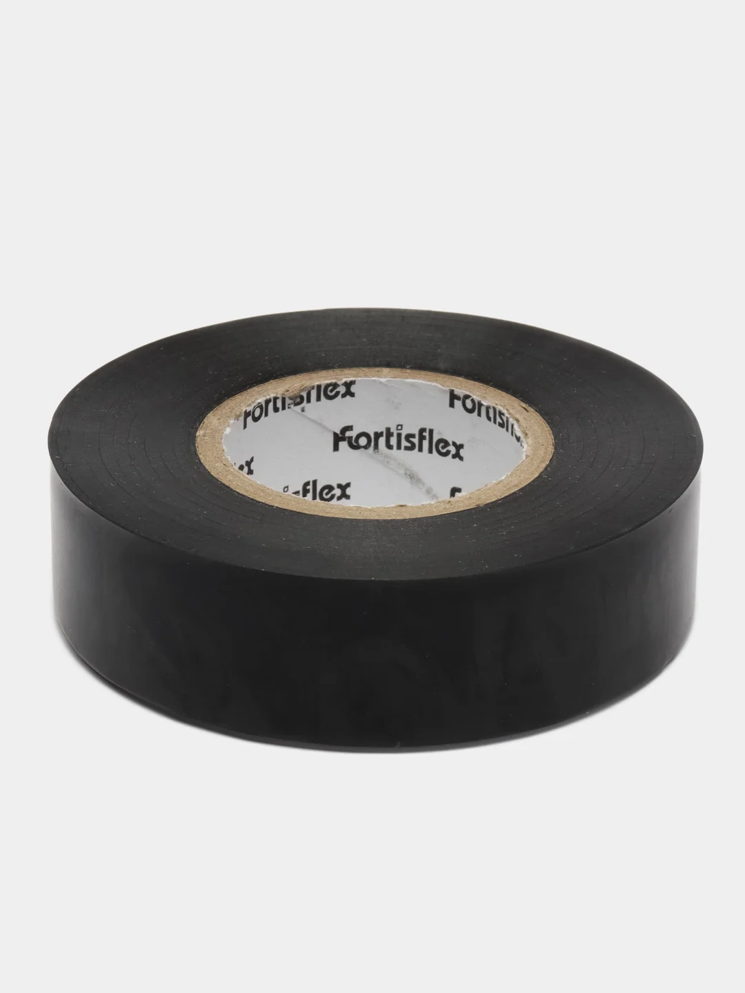 Черный изолента ПВХ Fortisflex, 20м, профессиональная
