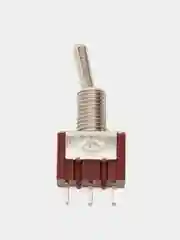Тумблер MTS-102 3 контакта 2 положения ON-ON с фиксацией