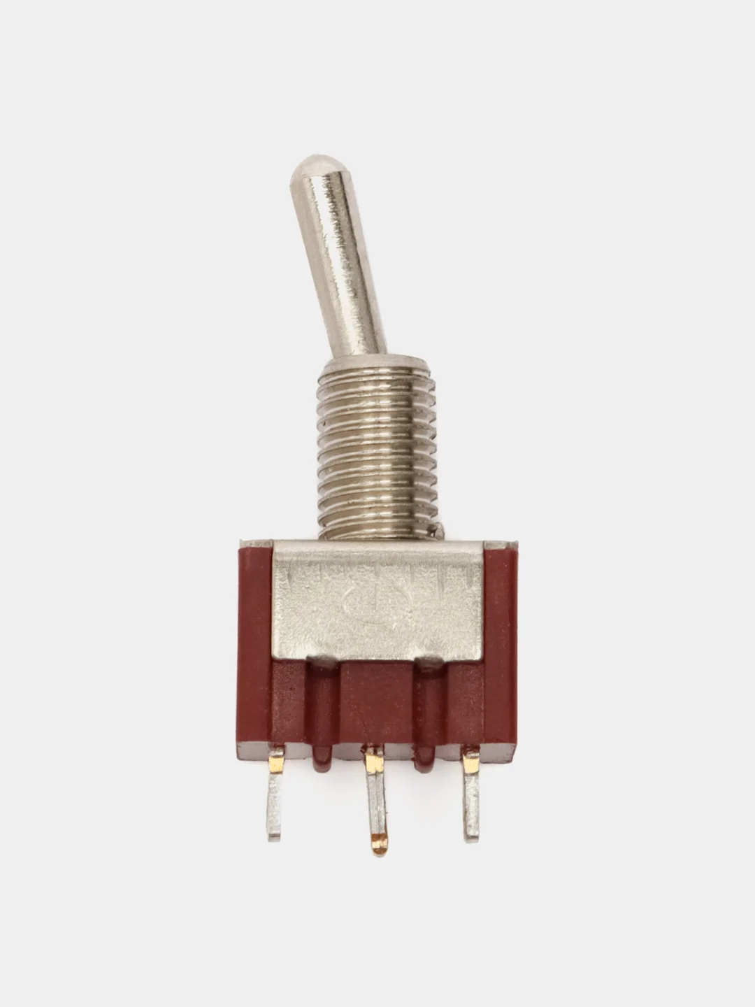 Тумблер MTS-103 3 контакта 3 положения ON-OFF-ON с фиксацией