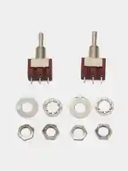 Тумблер MTS-102 3 контакта 2 положения ON-ON с фиксацией