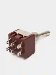 Тумблер MTS-203 6 контактов 3 положения ON-OFF-ON с фиксацией