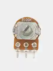 100 кОм WH148 Резистор переменный 16K1 100k ручка 20мм потенциометр B100K В100К