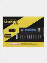 Зарядное устройство LitKala Li-s12 eu charger для аккумуляторов 18650,26500, 21700, AAA,AA