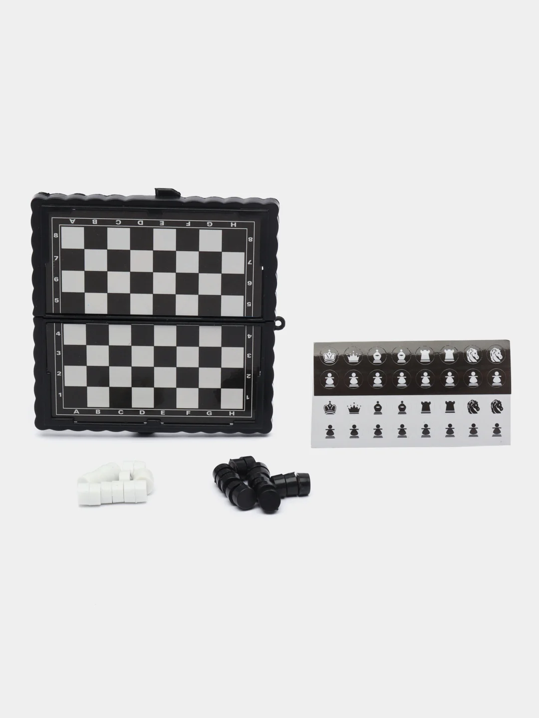 Настольная игра Шашки, шахматы, 2 в 1, на магнитах, 4+