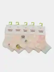 Фуксия носки детские набор, 5 пар