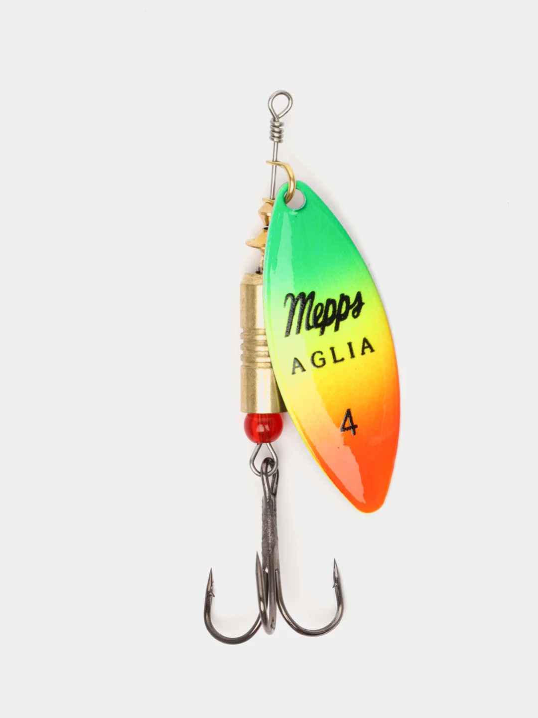 Зеленый блесна Mepps Aglia Long рыболовная вертушка, серебро, вращающаяся летняя