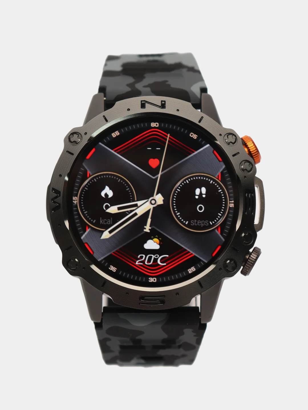 Серый умные часы CheckME Smart CMSK59BB / CMSK59BGR / CMSK59SGN / CMSK59SOR