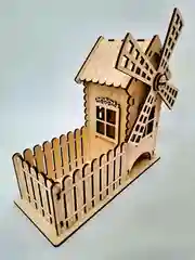 Чайный домик для чайных пакетиков Мельница. 12*28*22 см
