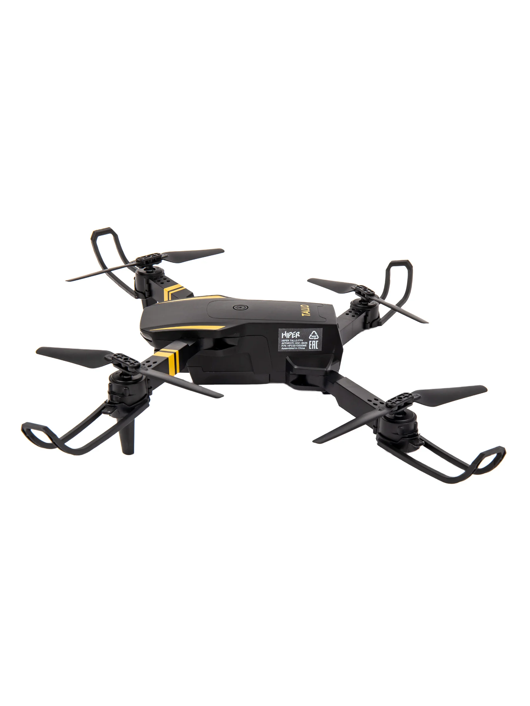 Квадрокоптер с камерой TALLO FPV 480P, Wi-Fi, складной