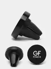 Черный держатель для телефона в машину магнитный GFPoWeR CH-01, на воздуховод дефлектор