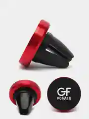 Золотой держатель для телефона в машину магнитный GFPoWeR CH-01, на воздуховод дефлектор