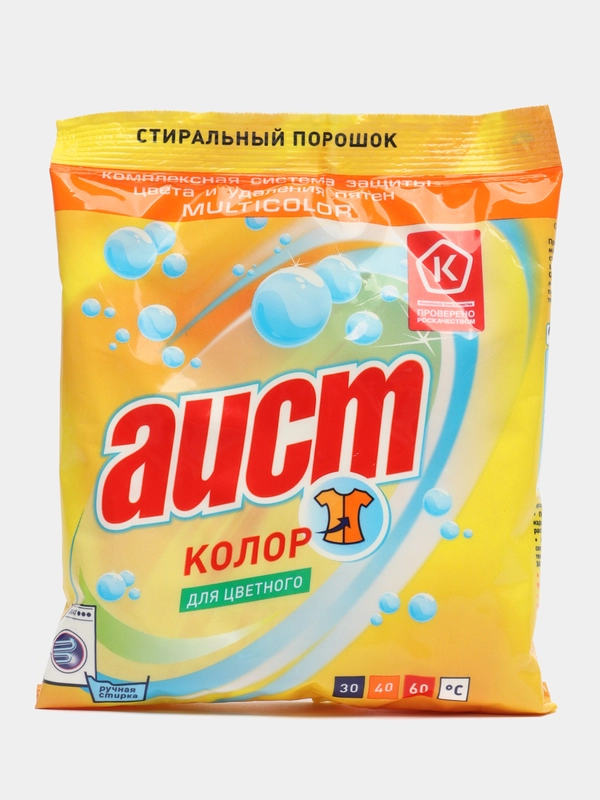 Стиральный порошок Аист Колор для цветного, 100 гр