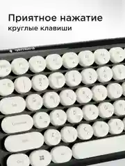 Комплект беспроводной клавиатура+мышь Gembird, KBS-9000-BL