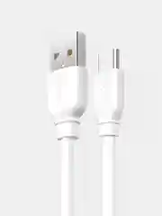 Белый зарядный кабель Type-C-USB для Android, зарядное устройство, быстрая зарядка, 1 м, 2,4А
