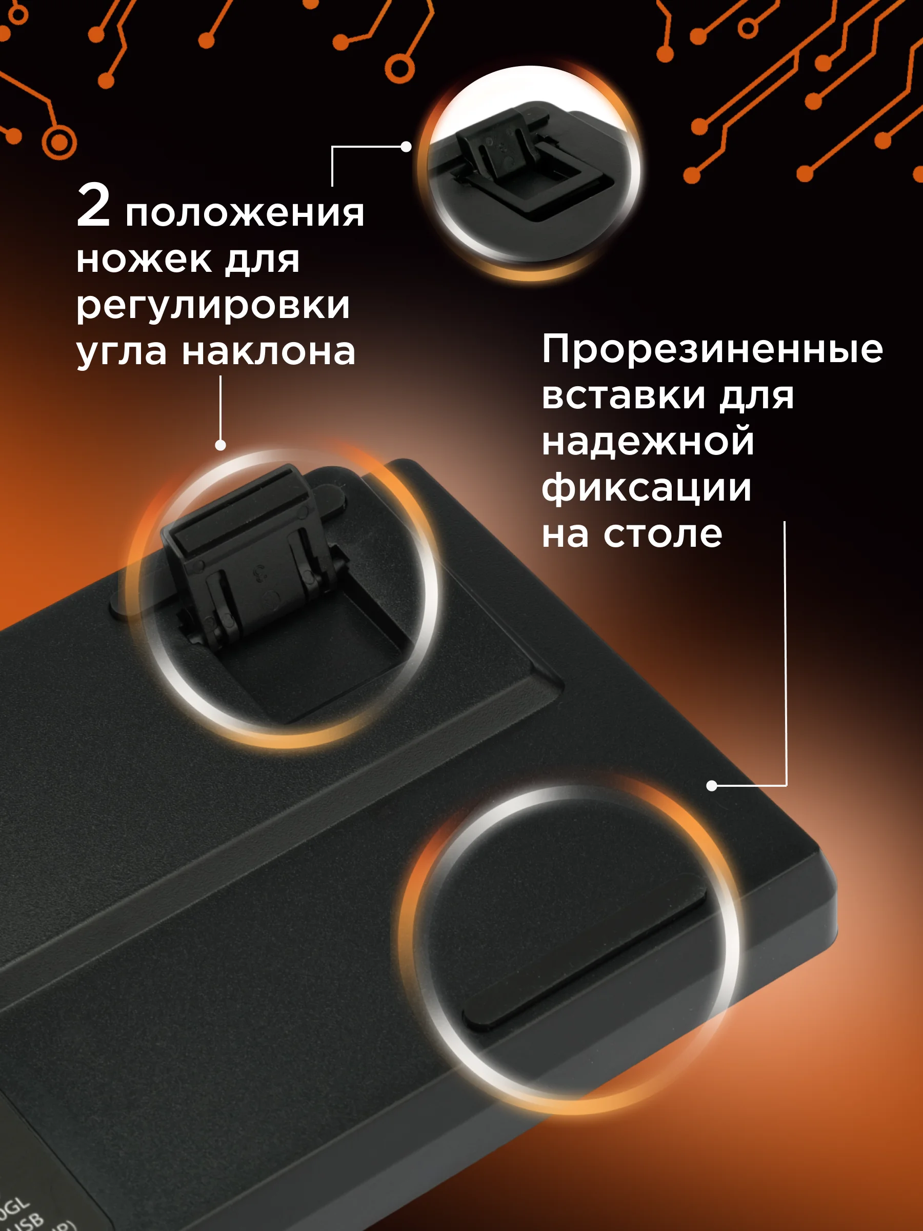 Проводная механ.клавиатура Гарнизон GK-400GL