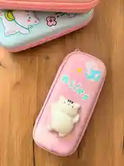 Сиреневый пенал школьный