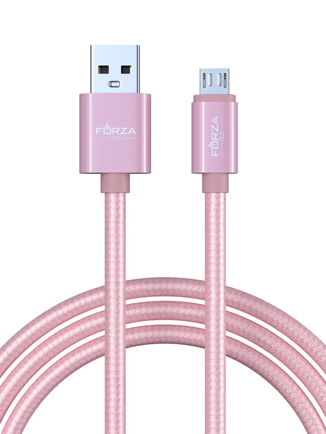 Кабель для зарядки Флоренция Micro USB - USB, 1.5 метра, 1.5 А, тканевая оплётка, 3 цвета