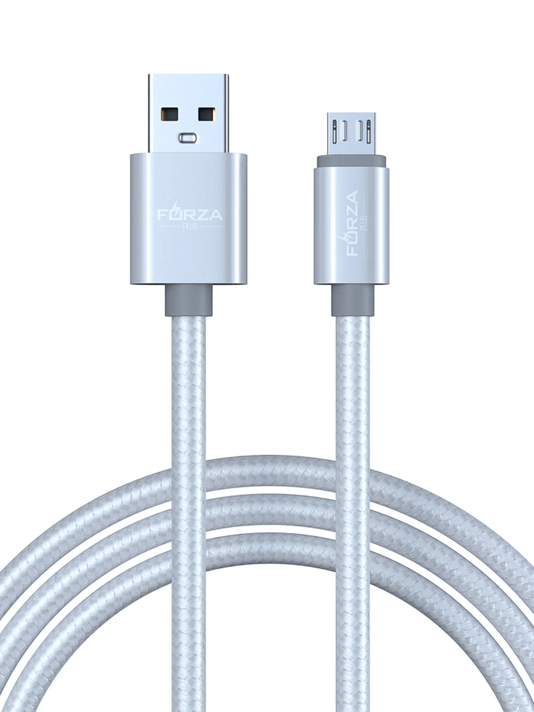 Кабель для зарядки Флоренция Micro USB - USB, 1.5 метра, 1.5 А, тканевая оплётка, 3 цвета