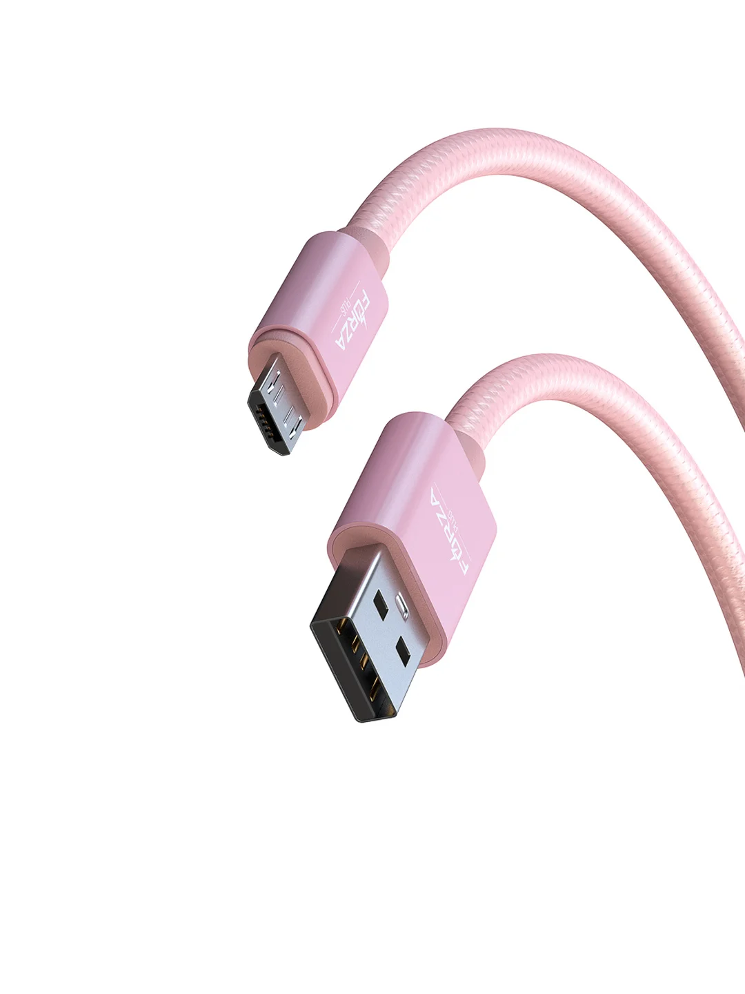 Кабель для зарядки Флоренция Micro USB - USB, 1.5 метра, 1.5 А, тканевая оплётка, 3 цвета