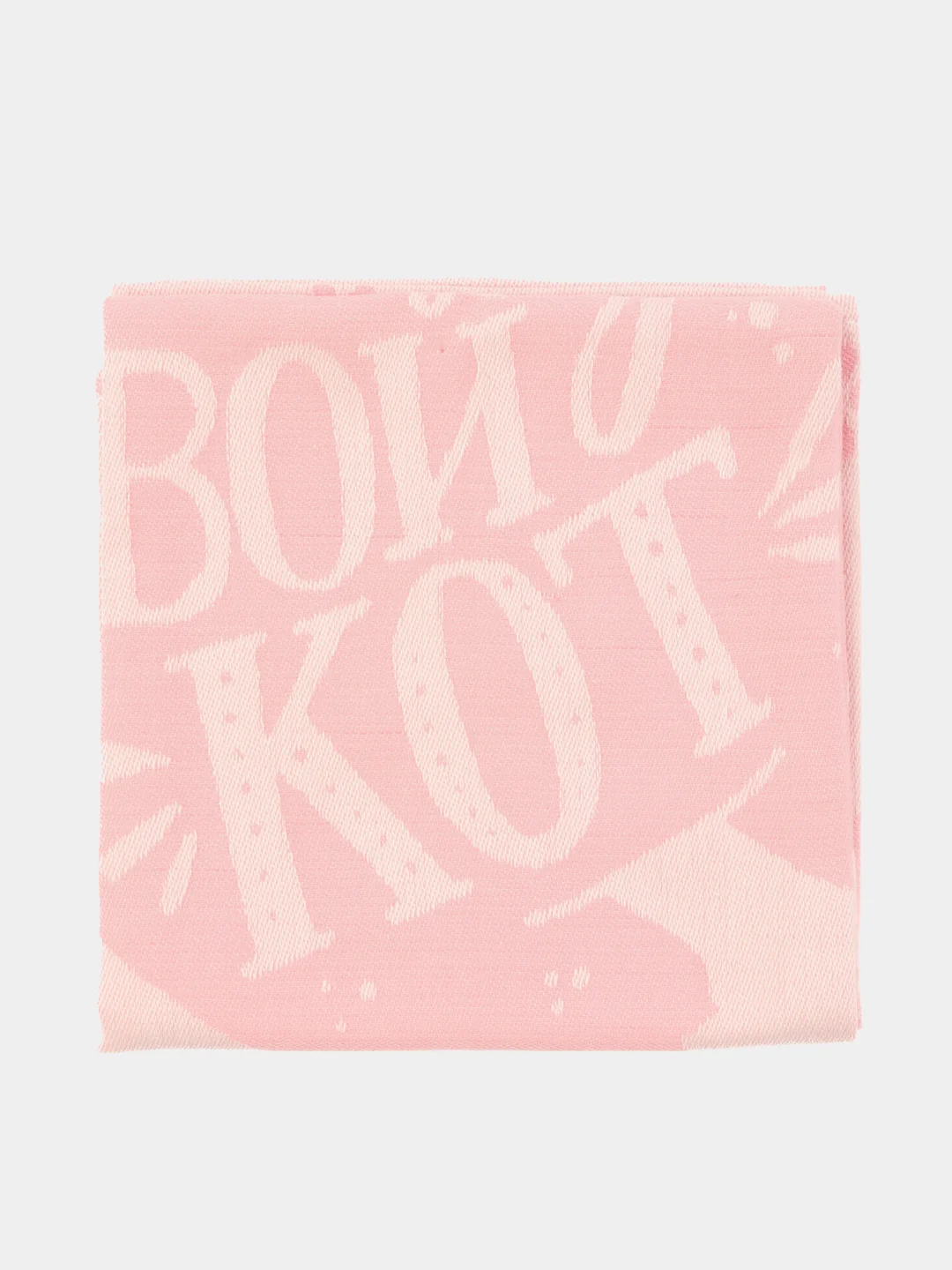 Розовый полотенце кухонное "Твой кот"