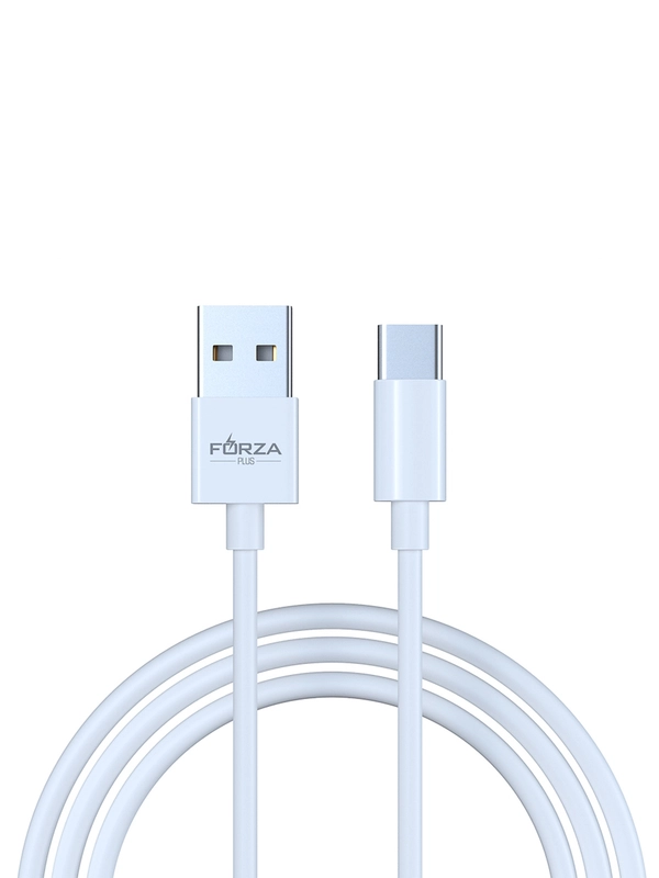 Кабель для зарядки Эталон Type-C - USB, 1 м, Быстрая зарядка 2А, QC, PD 20 W, TPE, белый