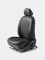 Чехлы Rival Ромб Skoda Rapid 2013-/VW Polo VI LB 2020-, без зад. подлокотника, SC.5101.2