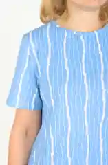 Лазурный платье женское, хлопок, большие размеры