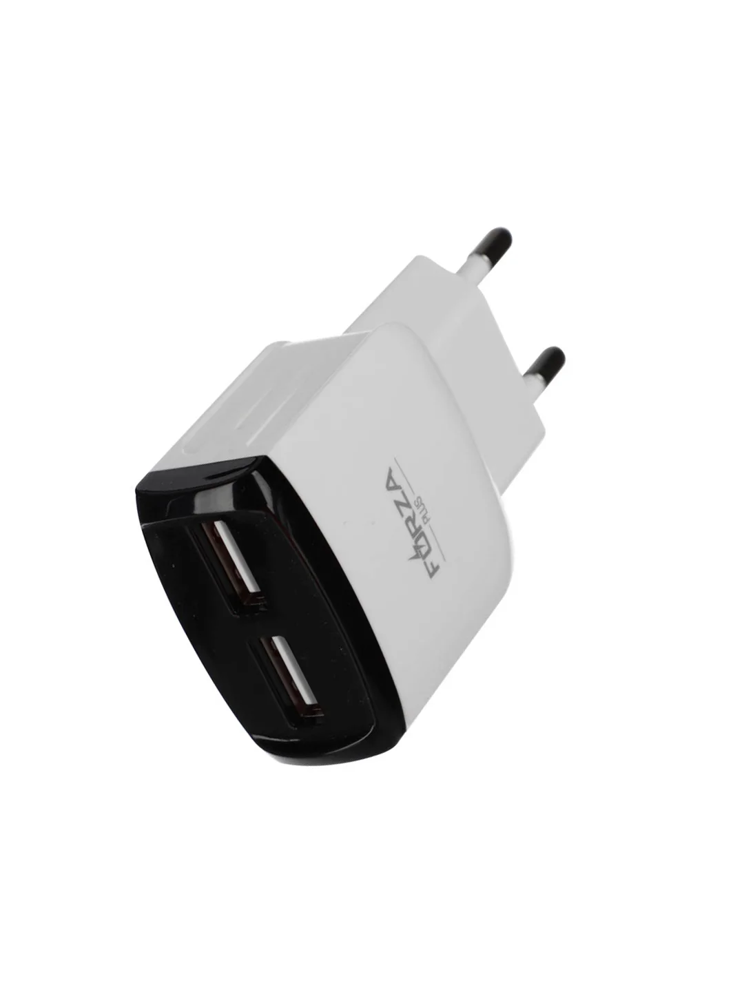 Сетевое зарядное устройство Палитра, 2xUSB, 2 А, 5 В, 5 цветов