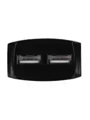 Сетевое зарядное устройство Палитра, 2xUSB, 2 А, 5 В, 5 цветов