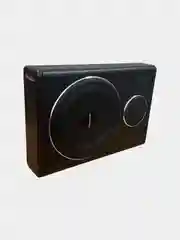 Черный автомобильный активный сабвуфер под сиденье 8"