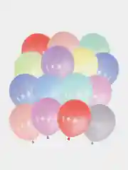Шарики воздушные Brauberg Kids, набор шаров на день рождения, для фотозоны, 30 см, 50 штук