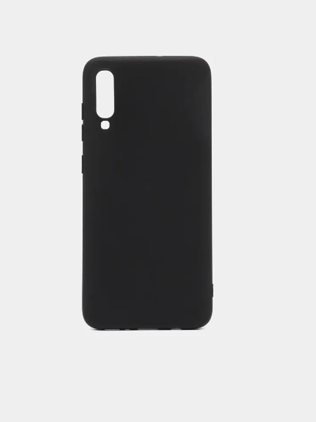 Черный силиконовый чехол для Samsung A70