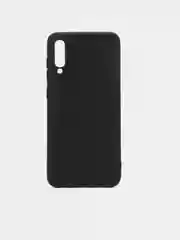Черный силиконовый чехол для Samsung A70