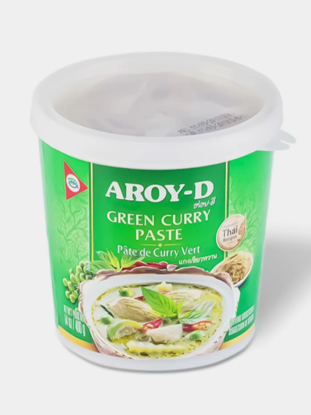 Паста Карри зелёная Aroy-D, 400г