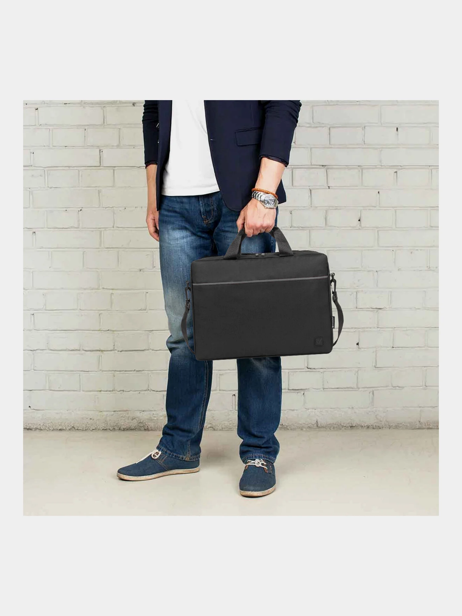 Сумка для ноутбука Brauberg Practical, 15.6 дюймов, портфель для документов на плечо