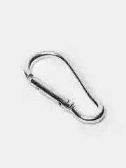 Чехол  для наушников Huawei Free Buds 5/5i/6i TWS, с карабином прозрачный, силиконовый,
