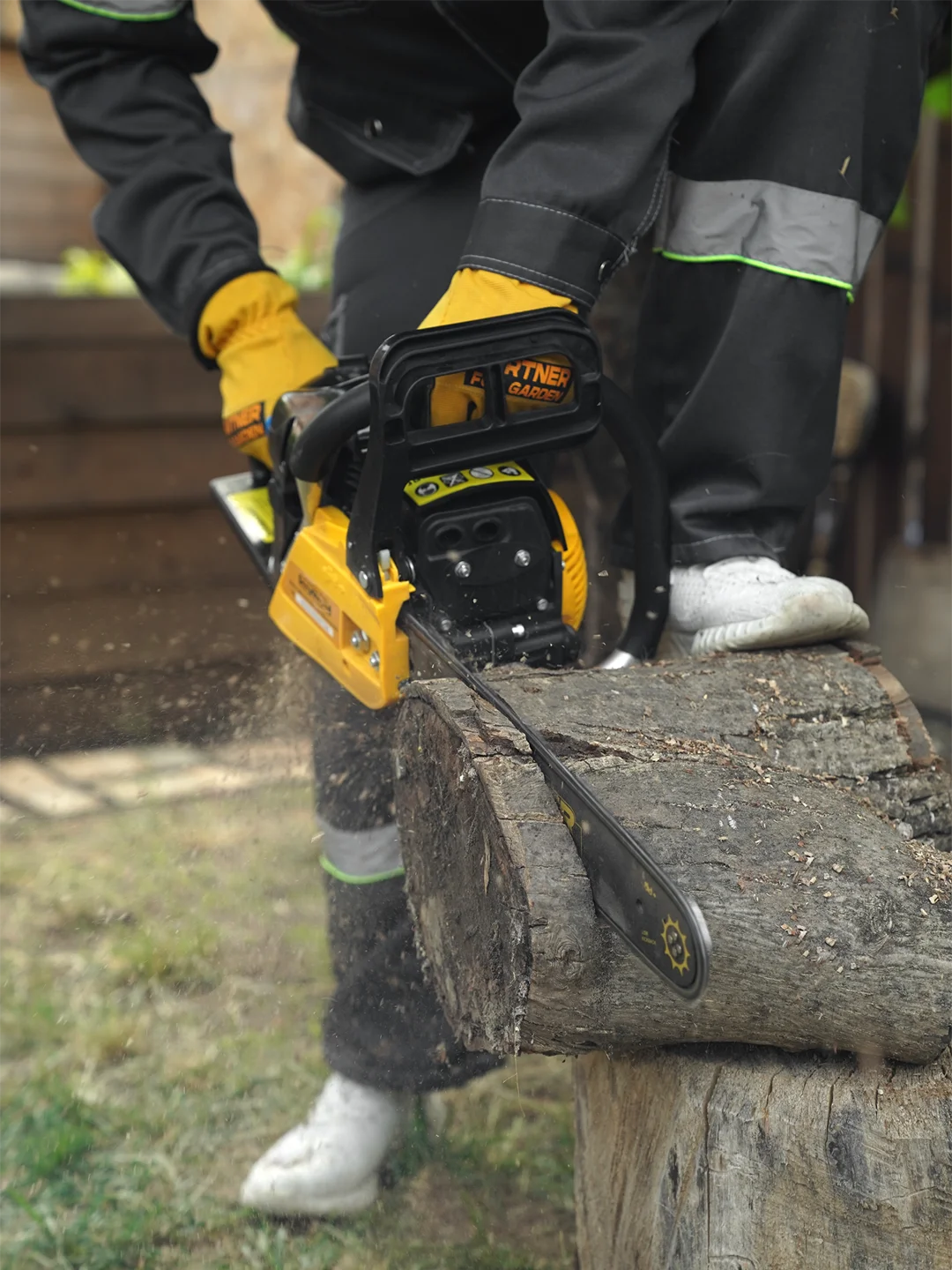 Бензопила цепная Partner for Garden GS 516 3,5 л.с, мощность 2,4 кВт,лёгкий запуск