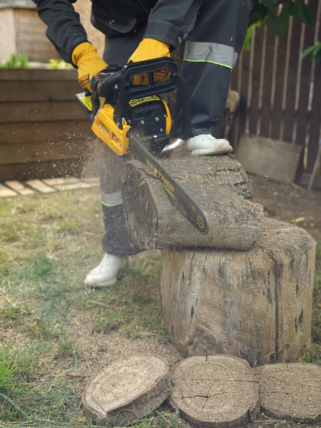 Бензопила цепная Partner for Garden GS 516 3,5 л.с, мощность 2,4 кВт,лёгкий запуск