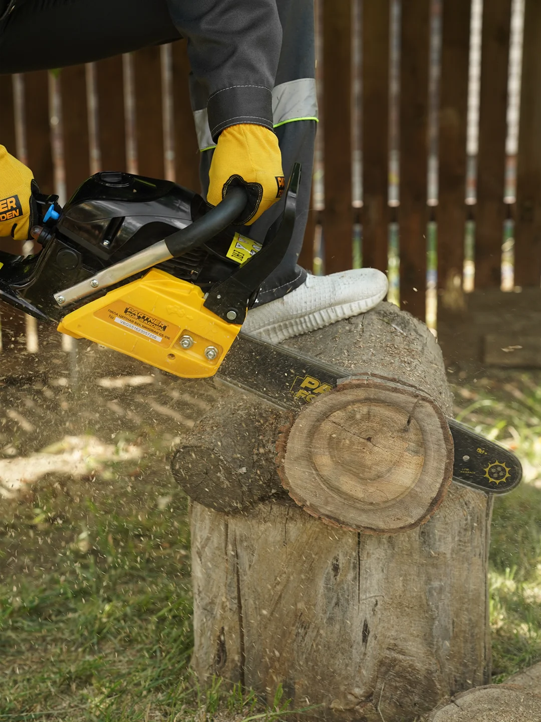 Бензопила цепная Partner for Garden GS 516 3,5 л.с, мощность 2,4 кВт,лёгкий запуск
