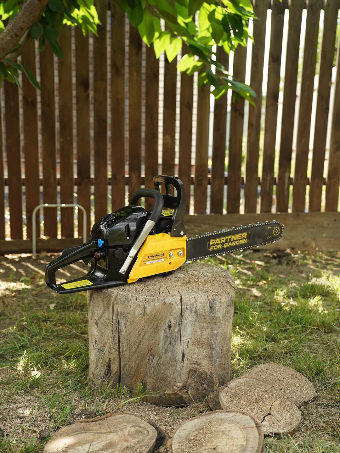 Бензопила цепная Partner for Garden GS 516 3,5 л.с, мощность 2,4 кВт,лёгкий запуск