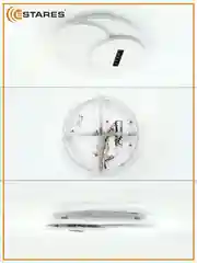 Управляемая потолочная светодиодная люстра с пультом Estares STERREN 95W круг ,до 25 кв.м
